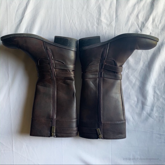 sold //! reaction by kenneth cole brown calf boots - Picture 2 of 6